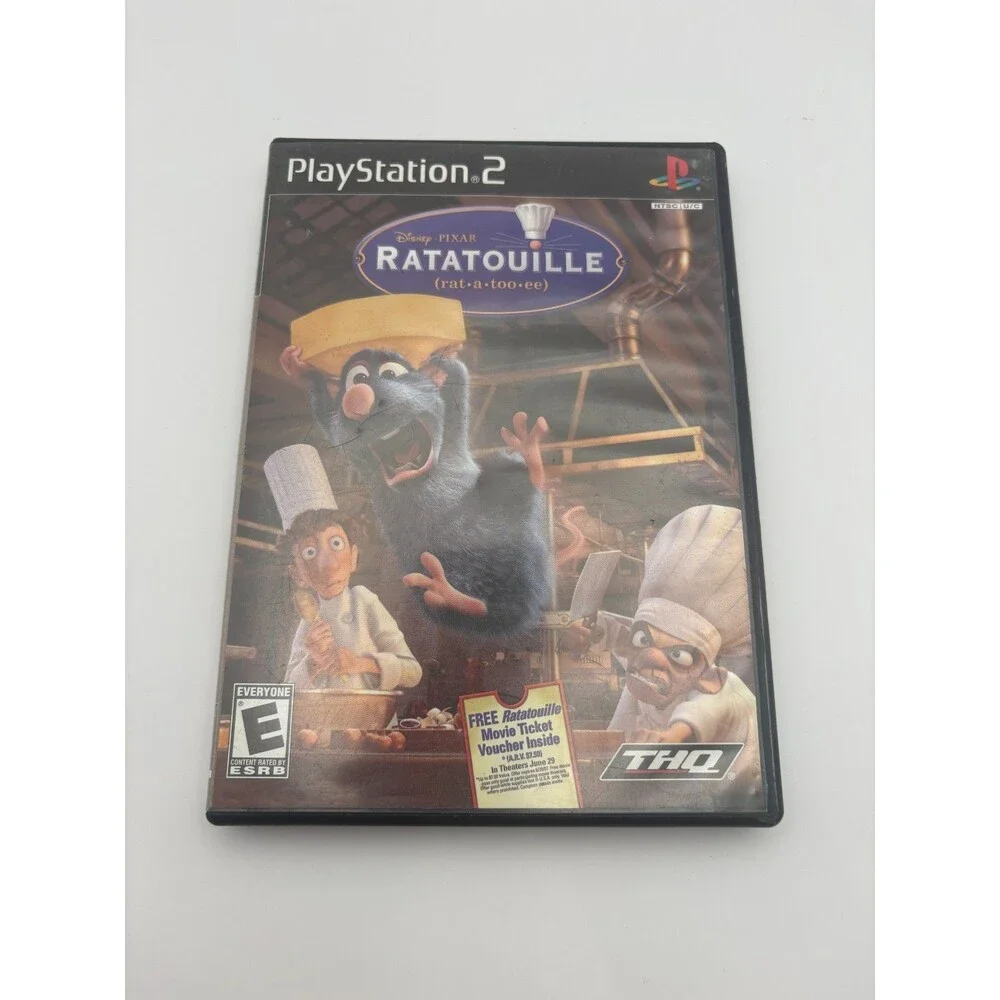 Ratatouille Sony PlayStation 2 PS2 Video Game Manual Tested Working Complete